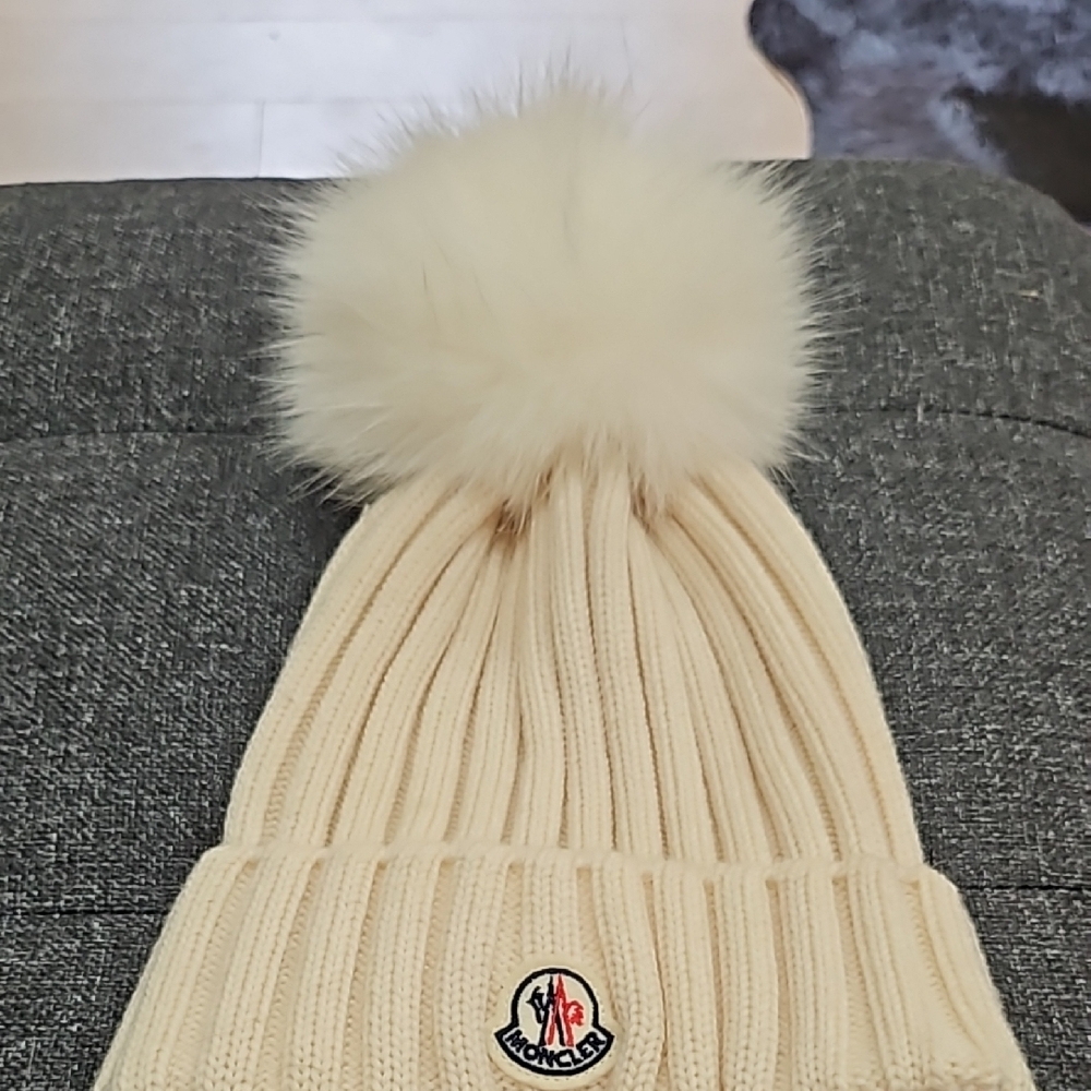 Moncler beanie hat